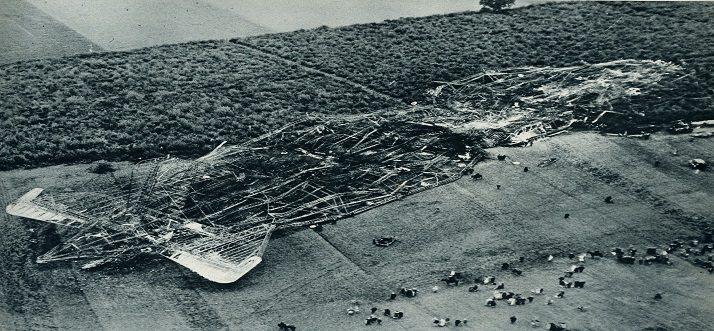 Britu dirižabļa R101... Autors: Testu vecis Komerciālo lidaparātu katastrofu bildes 1919. - 1939. g