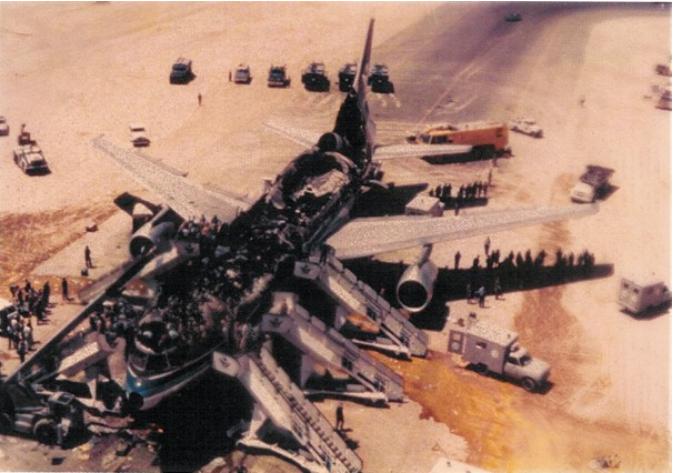 Saudia reiss 163 1980gada... Autors: Testu vecis Komerciālo lidaparātu katastrofu bildes (Astoņdesmitie) 1980.-1985.g