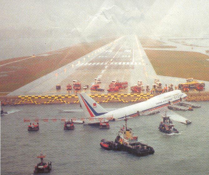 China Airlines reiss 605... Autors: Testu vecis Komerciālo lidaparātu katastrofu bildes (Deviņdesmitie) 1990.-1994.g