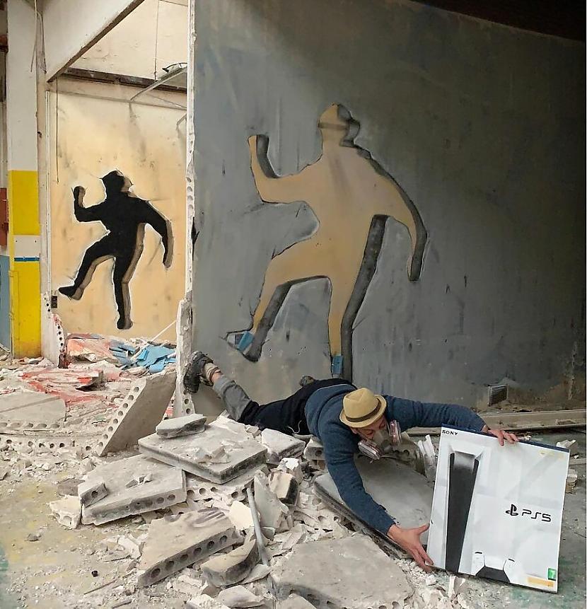  Autors: Zibenzellis69 Jaunā franču ielu mākslinieka SCAF hiperreālistisks grafiti (30 fotoattēli)