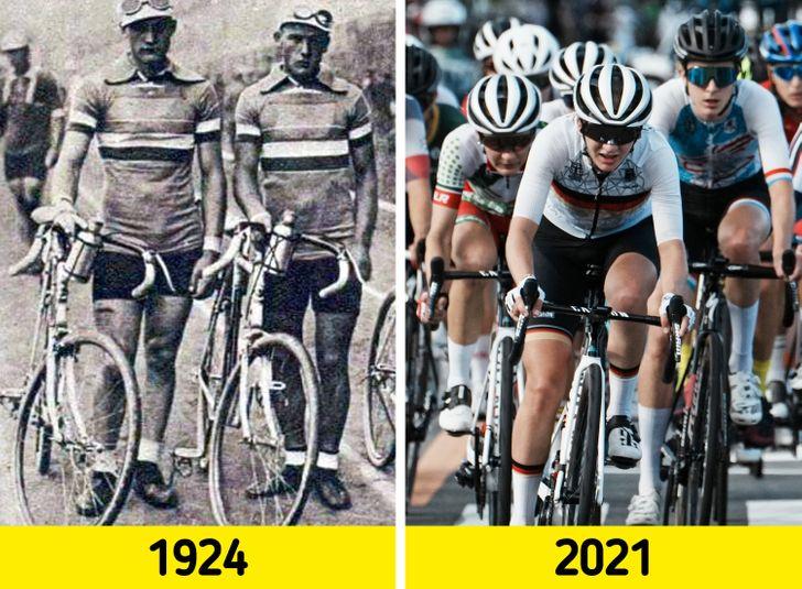 Riteņbraukscaronana Autors: Lestets Kā ir mainījies sports pēdējo 100 gadu laikā?