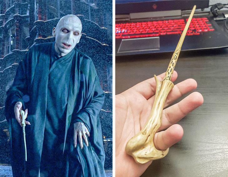 Voldemorta lomas atveidotājs... Autors: The Diāna 20 detaļas no Harija Potera filmām, kuras, iespējams, esam palaiduši garām
