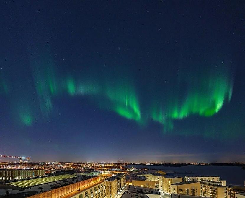 Ziemeļblāzma virs Helsinkiem... Autors: Lestets 20 reizes, kad māte daba sarūpēja mums pārsteigumu