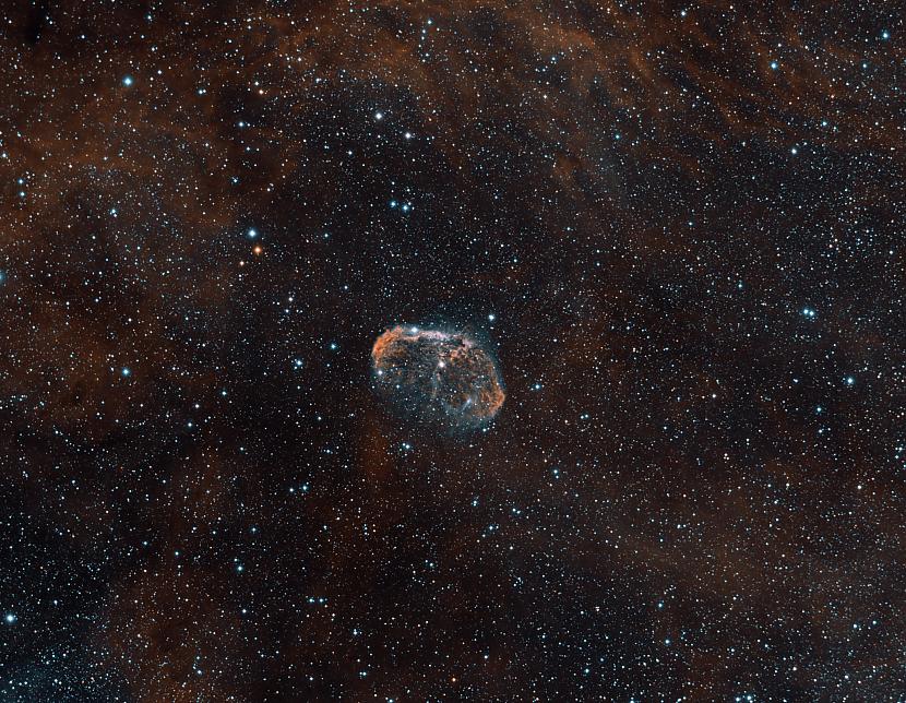 NGC 6888 Van Goga auss Gulbja... Autors: peleks Visums bildēs