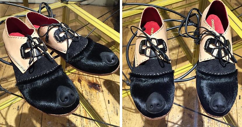 Zābaki ar saņa deguna formu... Autors: Zibenzellis69 Dīvaini dizaineru apavi, kurus valkāt iespējams nebūtu viegli (15 fotoattēli)