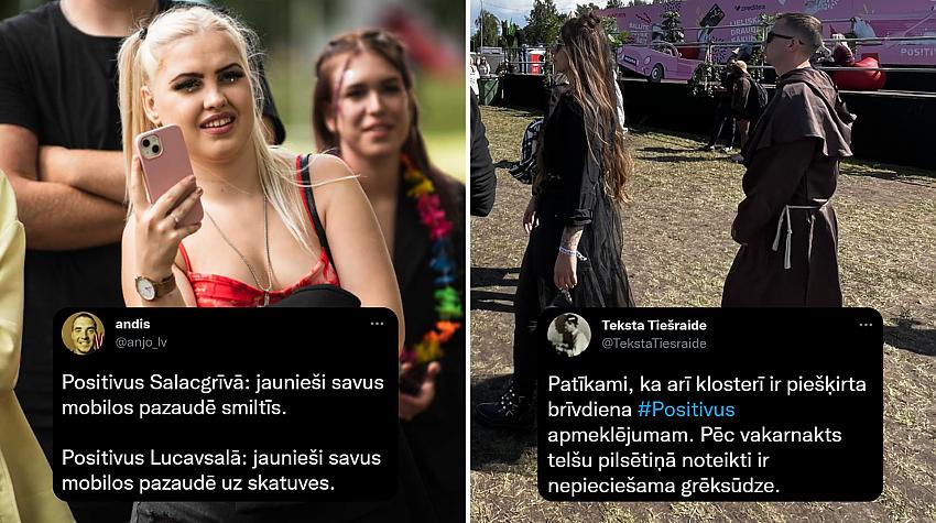 Patika vai nepatika? «Twitter» atskats par aizvadīto «Positivus» festivālu Rīgā