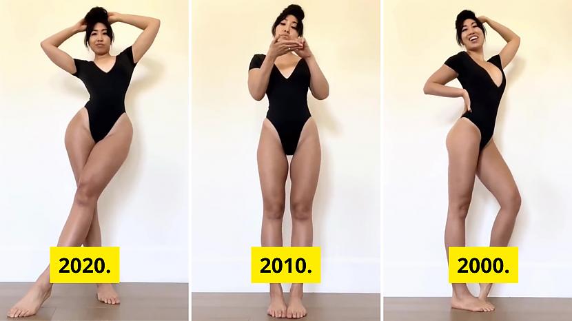 Pēdējās desmitgades laikā... Autors: matilde VIDEO ⟩ Kā gadu laikā ir mainījies «ideālais» sievietes ķermenis