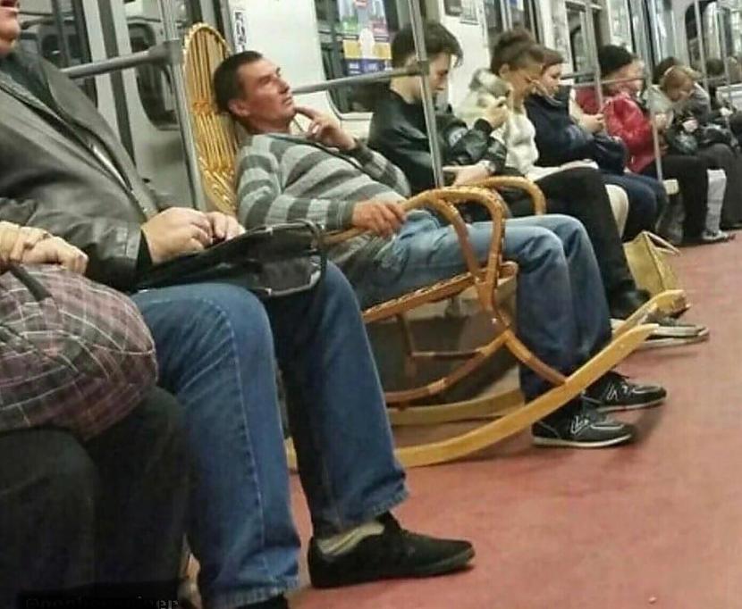 Jauns komforta līmenis Autors: Zibenzellis69 Gadījumi, kad cilvēki metro satikās ar ļoti neparastiem un dīvainiem pasažieriem