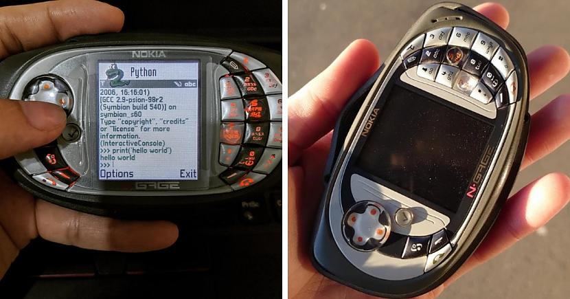 Nokia NGage mdash 2004 gads Autors: Zibenzellis69 Dīvainākie pagātnes tālruņi,kuru dizains šodien rada tikai pārsteigumu un prieku