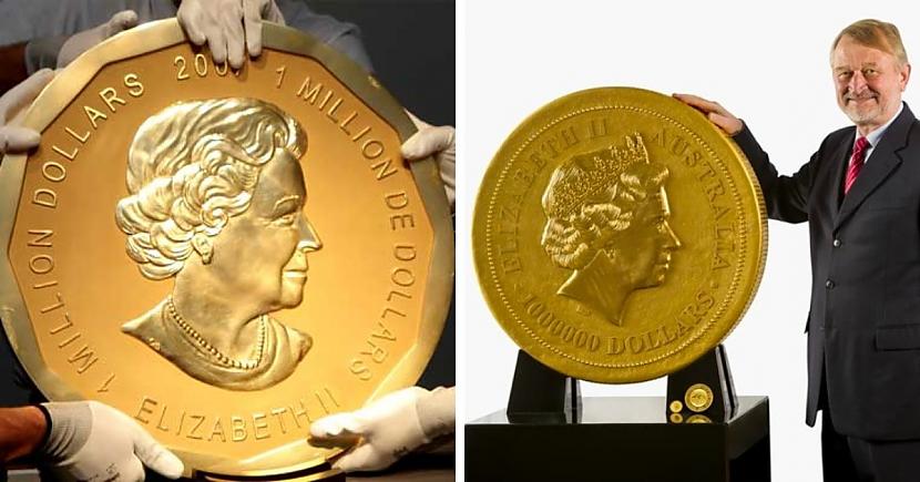 Lielākā monēta... Autors: Zibenzellis69 16 monētas un banknotes,kuras pelnīti var uzskatīt par neparastāko naudu pasaulē