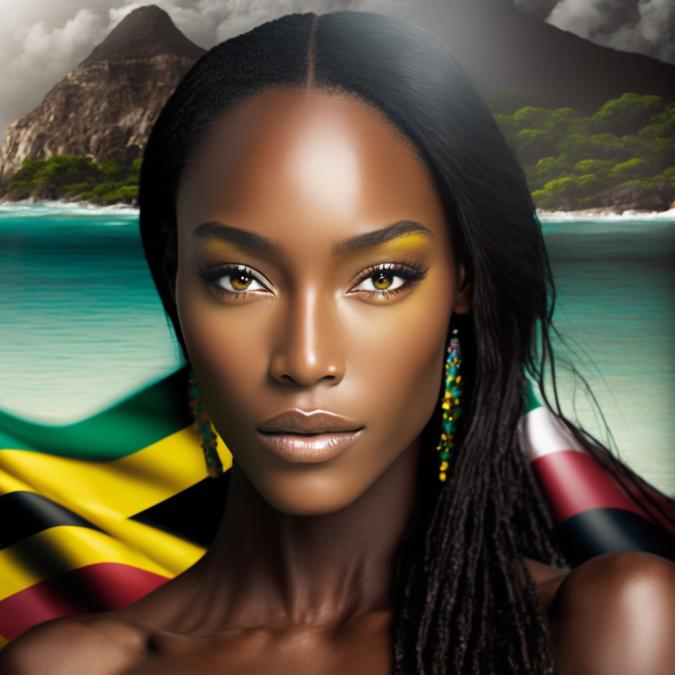 Jamaika Autors: Zibenzellis69 Twitter lietotājs parāda, kā pasaules valstis izskatītos, ja tās būtu meitenes