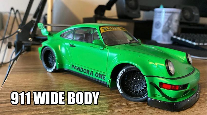 Nopirku Porsche 911 Wide Body | Solido | Scale 1 18