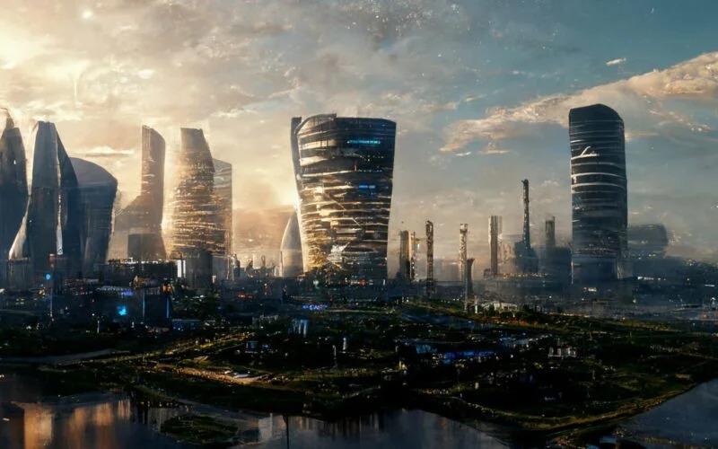 Nākotne kāda būs Astrahaņa... Autors: Zibenzellis69 Mākslīgā intelekta skatījumā: kādas varētu izskatīties valstis, pilsētas nākotnē