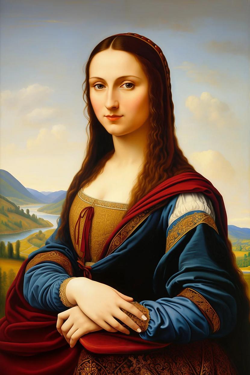PolijaVai jūsuprāt... Autors: Zibenzellis69 Mona Liza, ja tā būtu gleznota nevis Itālijā, bet citās valstīs. (Neuromaster)