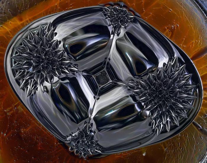 Magnētiskais scaronķidrums 5... Autors: Zibenzellis69 Objekti, kurus cilvēki nolēma izpētīt mikroskopā un atklāja pārsteidzošu pasauli