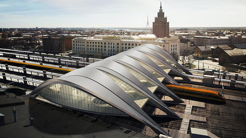 laquoRail Balticaraquo... Autors: matilde Lūk, kā izskatīsies Rīgas centrs pēc «Rail Baltica» izbūves