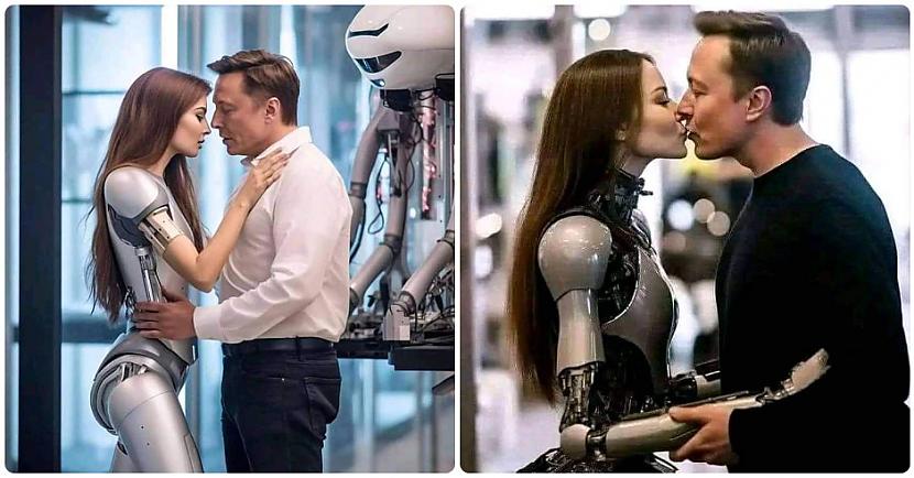  Autors: Lestets Īlona Maska strīdīgais robota skūpsts rada neizpratni internetā: "Kas viņa ir?"