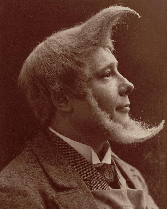 Oriģinālā frizūra 1894 gads Autors: Zibenzellis69 16 pagātnes fotogrāfijas, kas pierāda, tajos laikos bijis arī daudz dīvainību