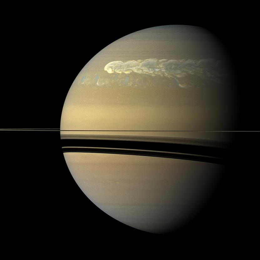 Lūk kāpēc tas notiek kad... Autors: Lestets NASA apstiprina, ka Saturna gredzeni pazudīs 18 mēnešu laikā