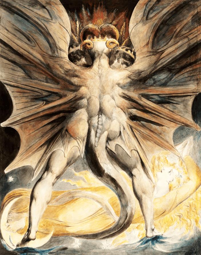 William Blake quotLielais... Autors: Zibenzellis69 24 pagātnes mākslinieku gleznas, kuras ieraugot varētu nākt drebuļi pār muguru