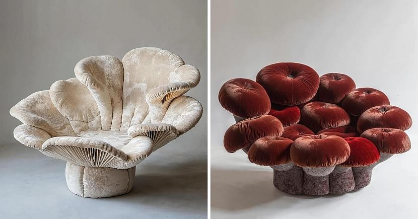 Sēņu krēsliScaronis ir dizaina... Autors: Zibenzellis69 15 dizaineru darbi: tik dīvainas mēbeles, ka tās nebūs iespējams ātri aizmirst