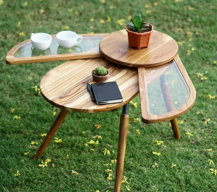 Kafijas galdiņscaron ar... Autors: Zibenzellis69 15 dizaineru darbi: tik dīvainas mēbeles, ka tās nebūs iespējams ātri aizmirst