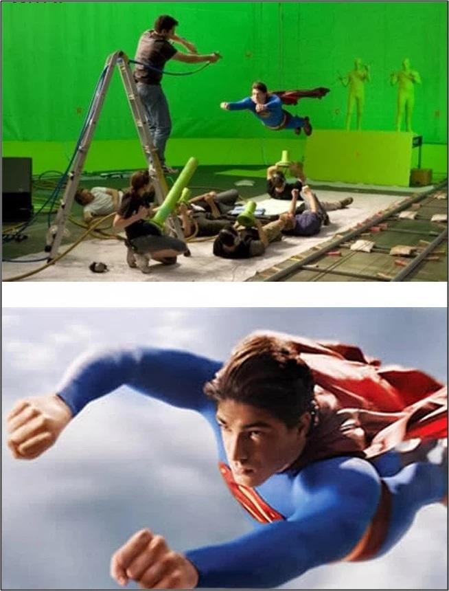 Supermens atgriežas 2006 Autors: Lestets 21 fotoattēls, kas atklāj to, kas slavenajās filmās paliek ārpus kadra