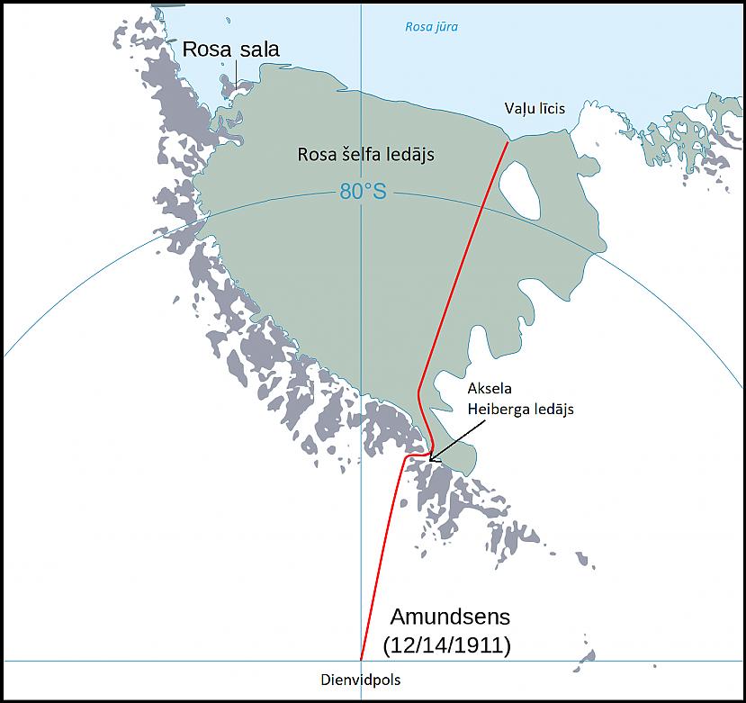 Scaronādi izskatās Ruala... Autors: Ezīle Ruala Amundsena ekspedīcija uz Dienvidpolu