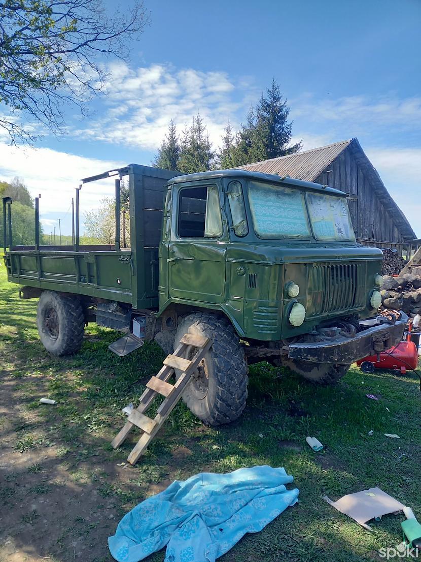  Autors: Lauris00000000 Gaz 66 - vizuālā atjaunošana!