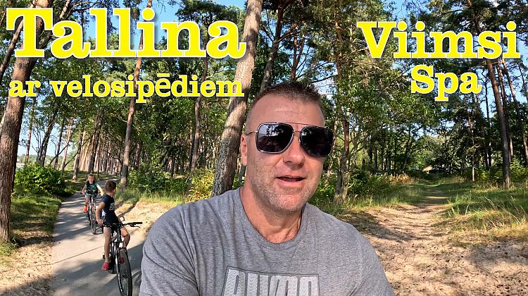 Ar velosipēdiem pa Tallinu un viesnīca ar akvaparku.