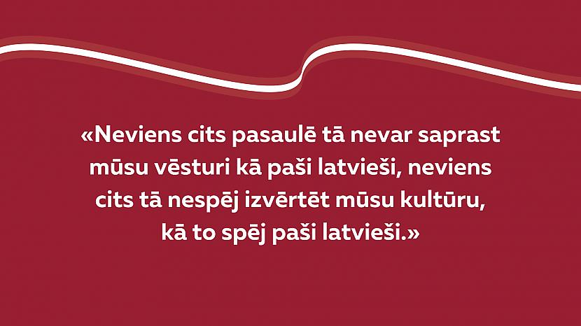 laquoNeviens cits pasaulē tā... Autors: matilde Vairas Vīķes-Freibergas labākie citāti par latvieti un Latviju