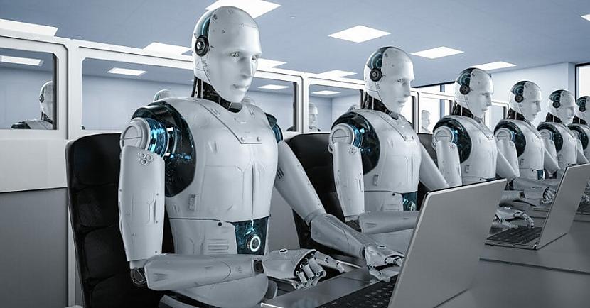 Simulācija kas tika nodēvēta... Autors: Lestets Profesors radīja kompāniju, kur strādā tikai roboti, rezultāts bija šokējošs