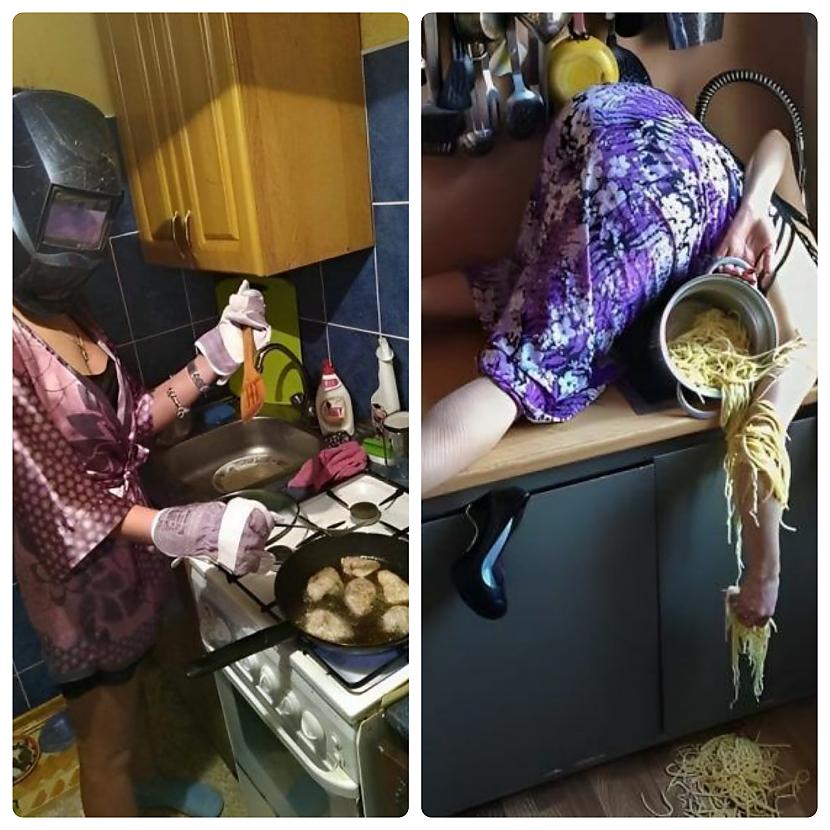 Taču dažas kulinārijas... Autors: Zibenzellis69 Episkas neveiksmes virtuvē: foto izlase ar jautrām kulinārijas katastrofām